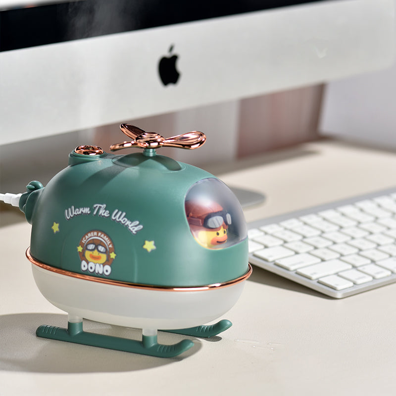 ICARER FAMILY Rechargeable Cute Airplane Humidifier Skin Moisturizing Desktop Mist Diffuser ICARER FAMILY Rechargeable Cute Airplane Humidifier Skin Moisturizing Desktop Mist Diffuser